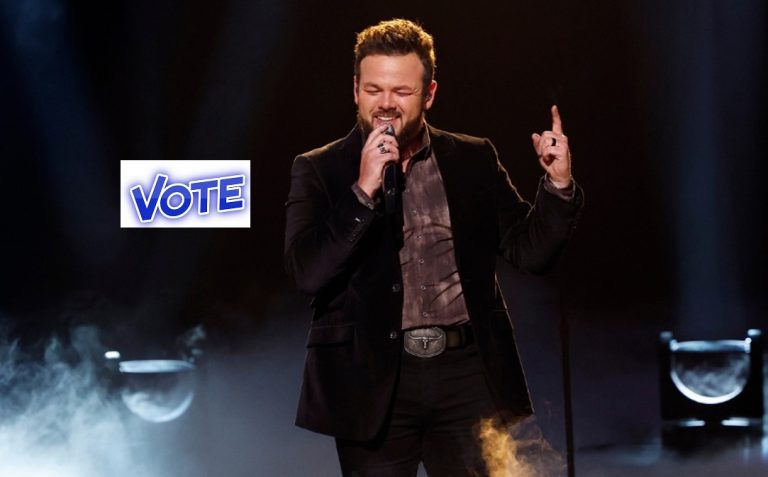 Josh Sanders the Voice 2024 Semifinal Top 9 Voting 13 May 2024