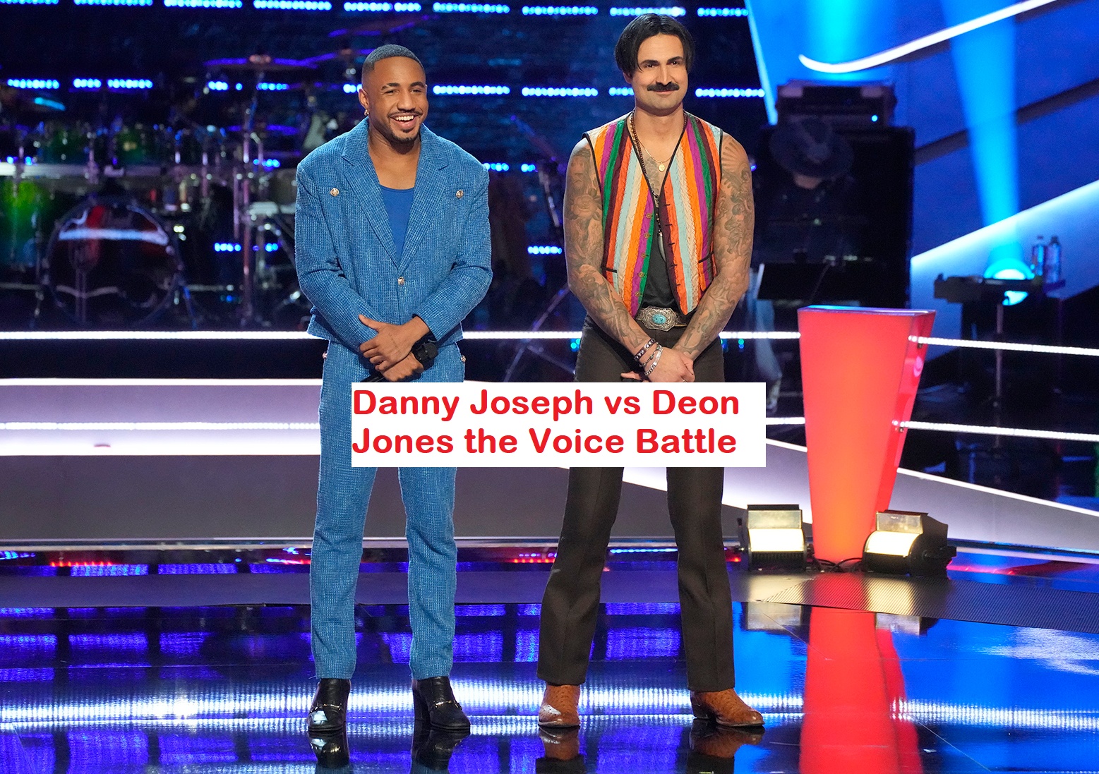 Danny Joseph vs Deon Jones the Voice 2024 S26 Battle Results 28 Oct 2024