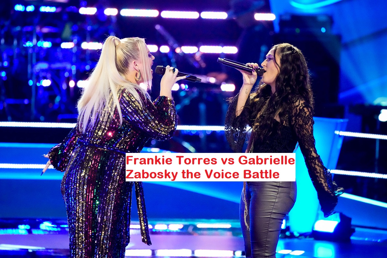 Frankie Torres vs Gabrielle Zabosky the Voice 2024 S26 Battle Results 22 Oct 2024