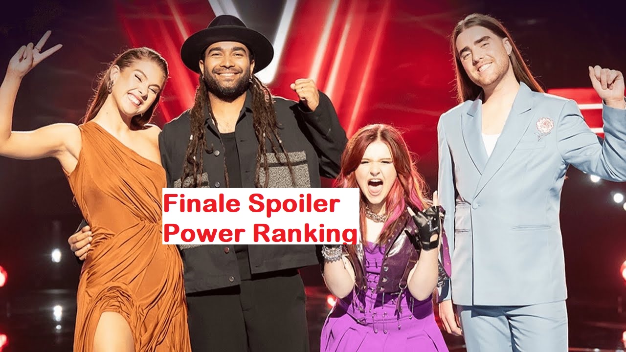 The Voice Australia 2024 Finale Power Ranking Predictions Who will win The Final