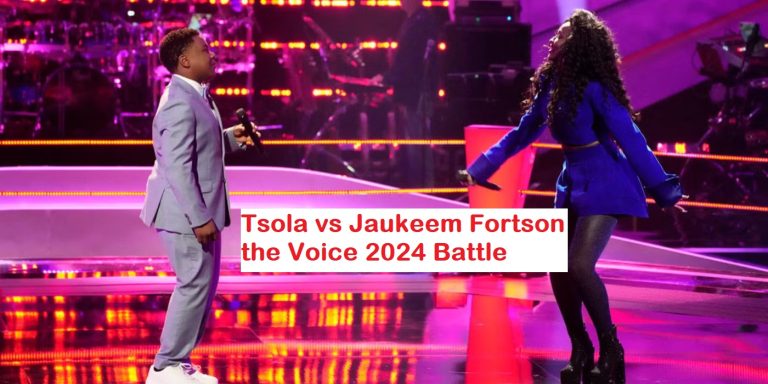 Tsola vs Jaukeem Fortson the Voice 2024 S26 Battle Results 29 Oct 2024