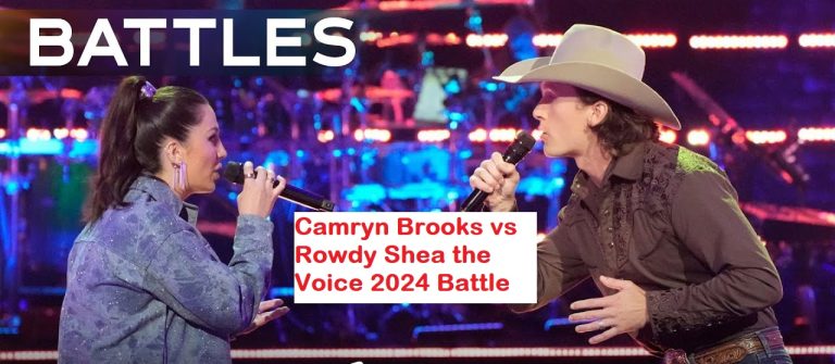 Camryn Brooks vs Rowdy Shea the Voice 2024 S26 Battle Results 4 Nov 2024