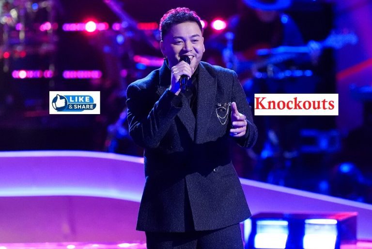 Sofronio Vasquez Knockout Performance the Voice 2024 Season 26