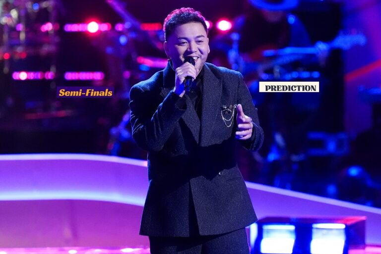 Sofronio Vasquez The Voice 2024 Semifinal Top 8 Winner Predictions Spoiler (Poll)