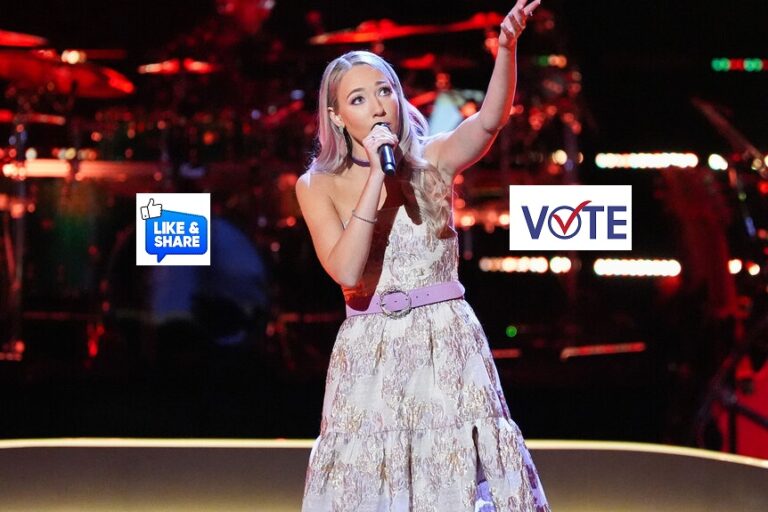 Christina Eagle the Voice 2024 Semifinal Top 8 Voting 2 Dec 2024